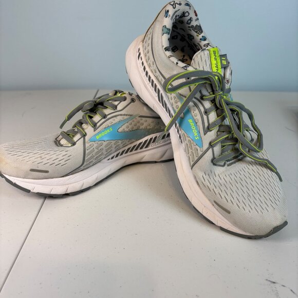 Brooks Adrenaline GTS 21 Women’s 8.5 Running Shoes First Responder Nurse Medical - Picture 11 of 16